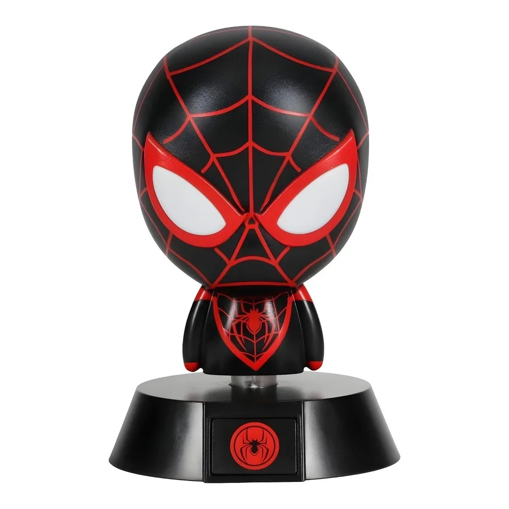 MILES MORALES SPIDER-MAN LAMP PALADONE MARVEL LED ICONS LIGHT 4‎ INCH NEW